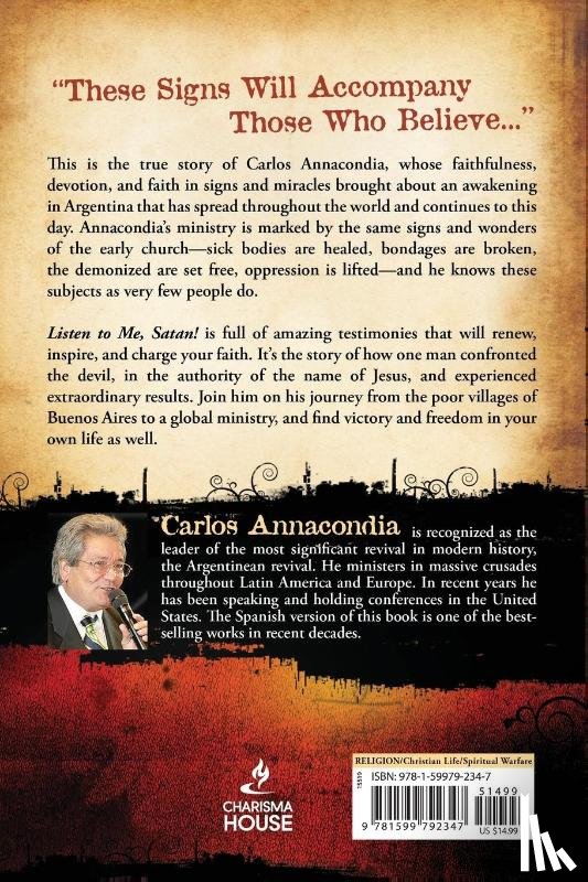 Annacondia, Carlos - Listen To Me Satan!