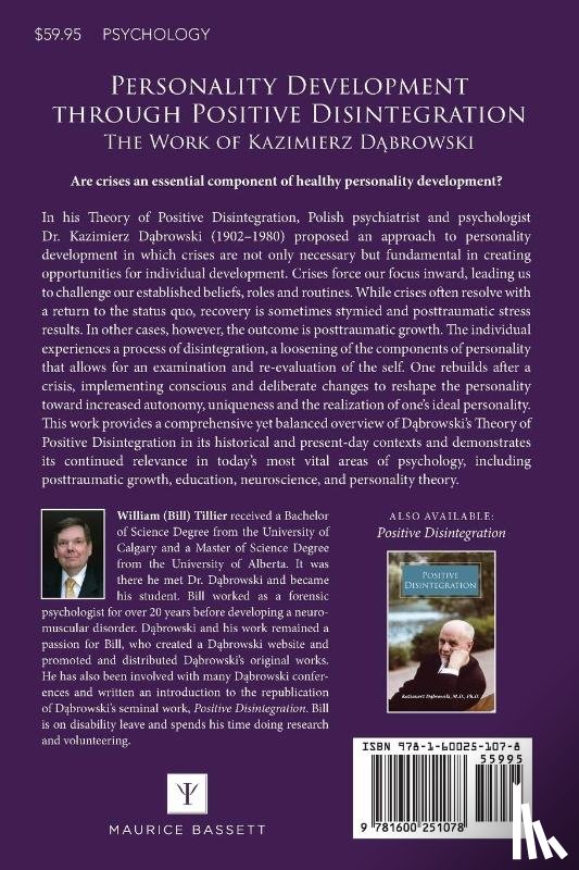 Tillier, William - Personality Development Through Positive Disintegration