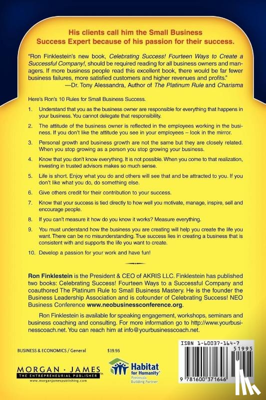 Finklestein, Ronald - Celebrating Success!