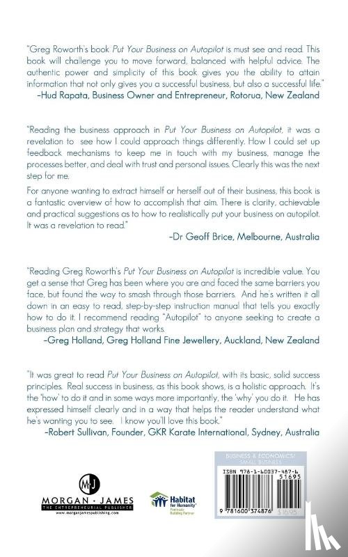 Roworth, Greg - Put Your Business on Autopilot