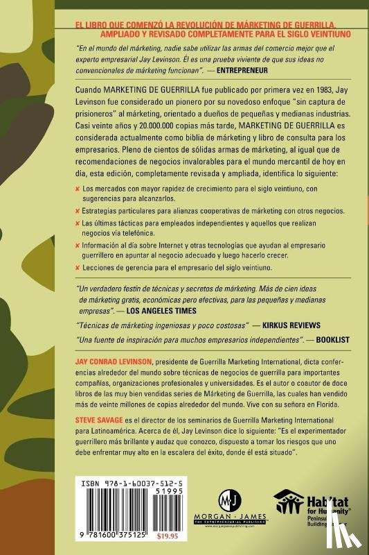Levinson, Jay Conrad, Savage, Steve - Marketing de Guerrilla