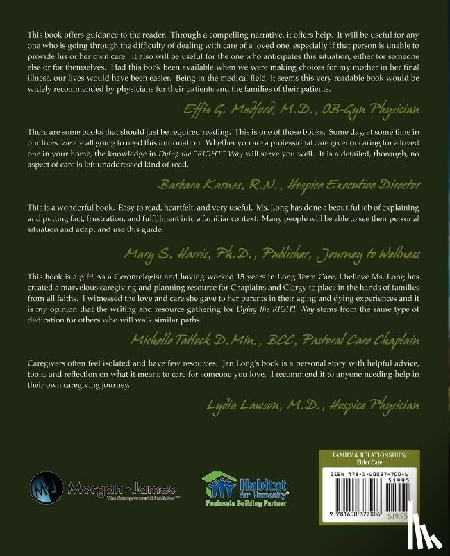 Long, Janice Louise - Dying The Right Way