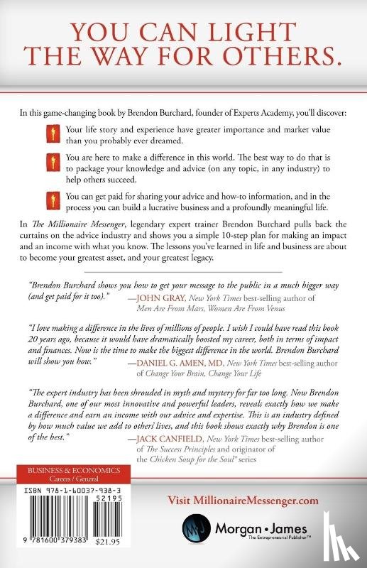Burchard, Brendon - The Millionaire Messenger