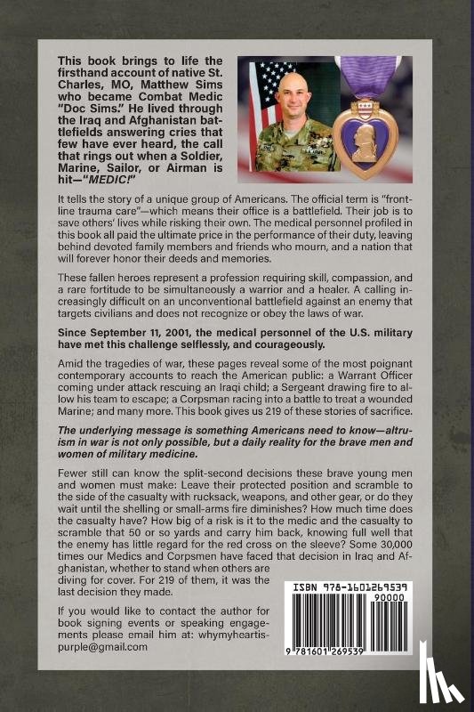 Sims, Matthew - Why My Heart is Purple