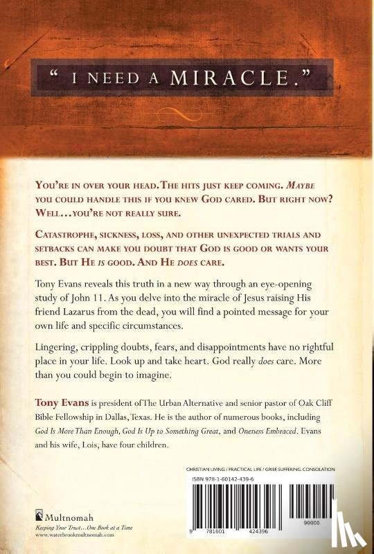 Evans, Tony - God, Do You Really Care?