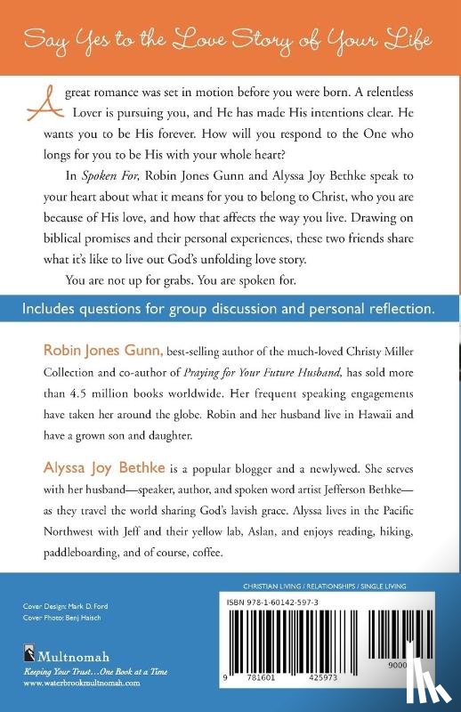 Gunn, Robin Jones, Bethke, Alyssa Joy - Spoken For