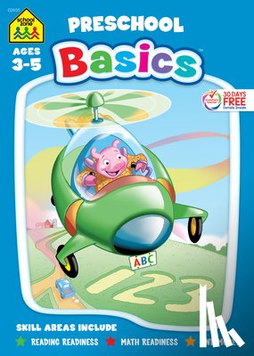 Zone, School - School Zone Preschool Basics 96-Page Workbook