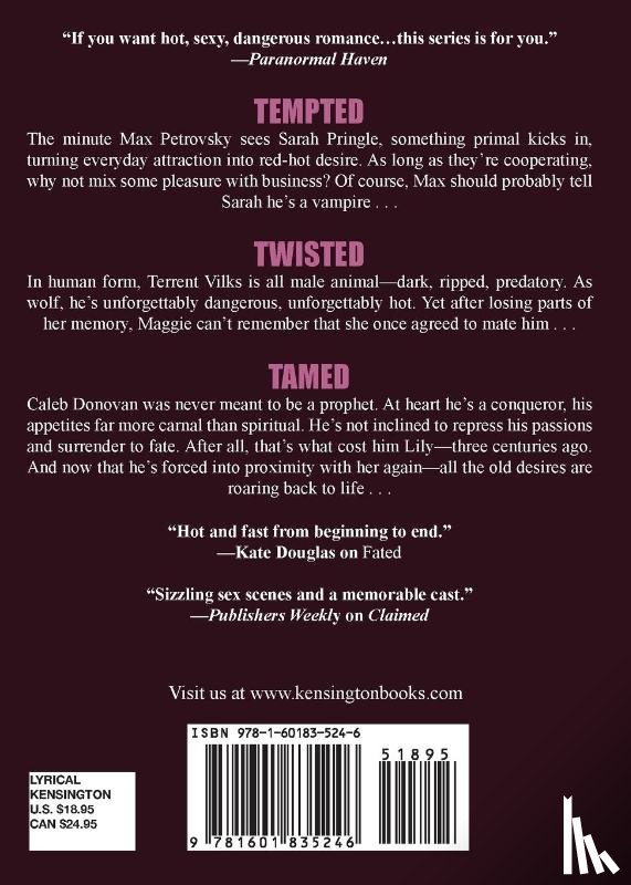 Zanetti, Rebecca - Tempted, Twisted, Tamed