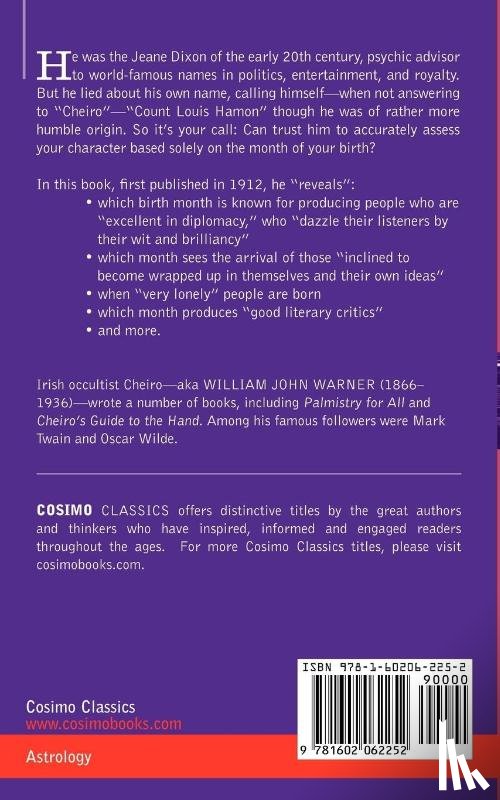 Cheiro - When Were You Born?