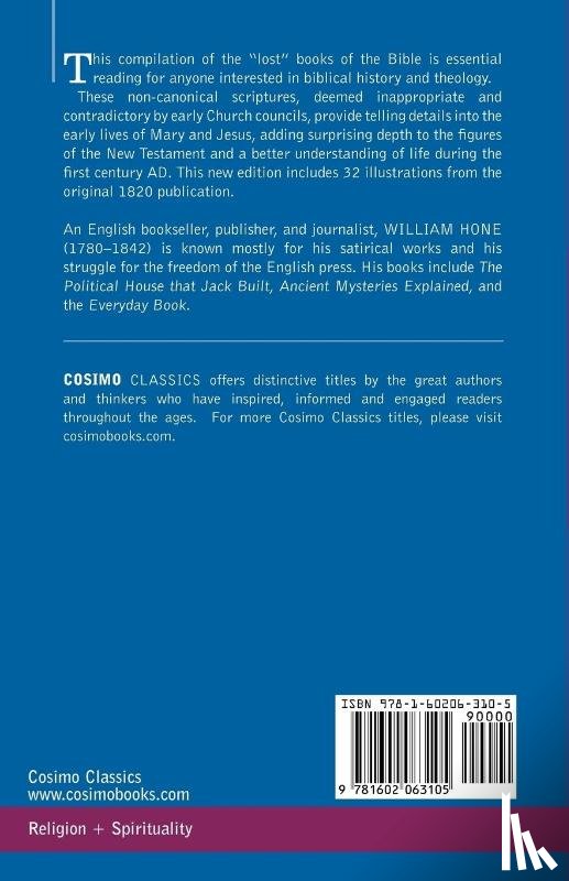 Hone William - The Lost Books of the Bible Aka the Apocryphal New Testament