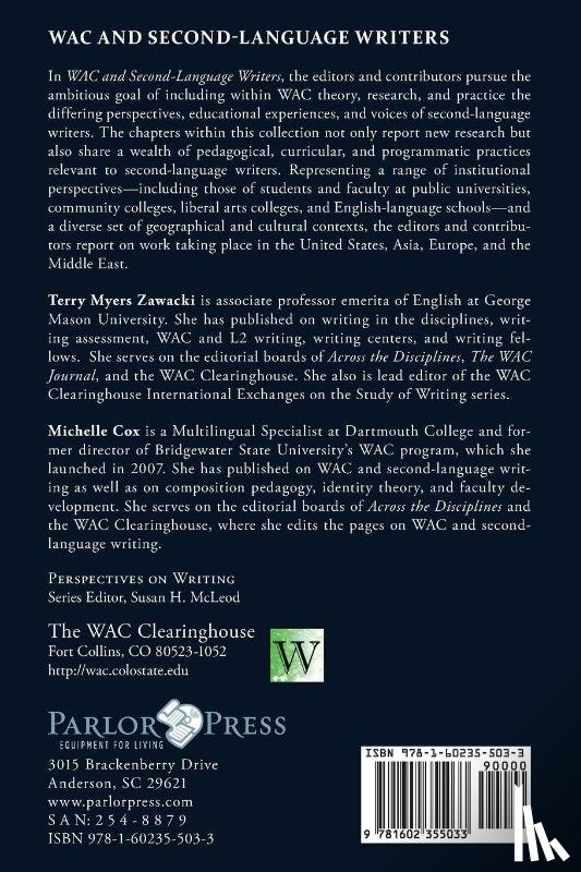  - Wac and Second Language Writers