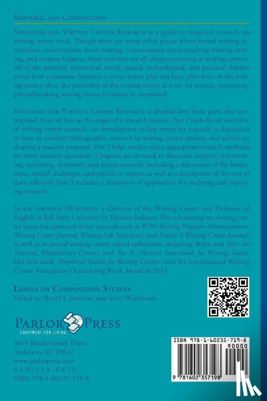 Grutsch McKinney, Jackie - Strategies for Writing Center Research