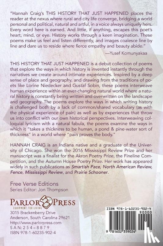 Craig, Hannah - This History That Just Happened