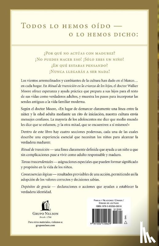 Moore, Walker - Ritual de transicion en la crianza de los hijos