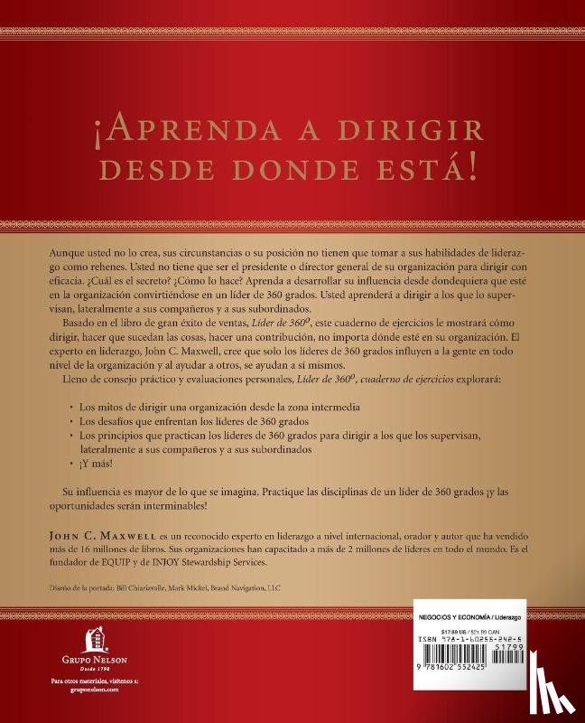 Maxwell, John C. - Líder de 360° cuaderno de ejercicios