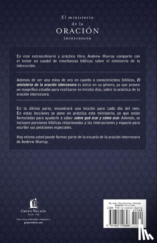 Murray, Andrew - El ministerio de la oracion intercesora