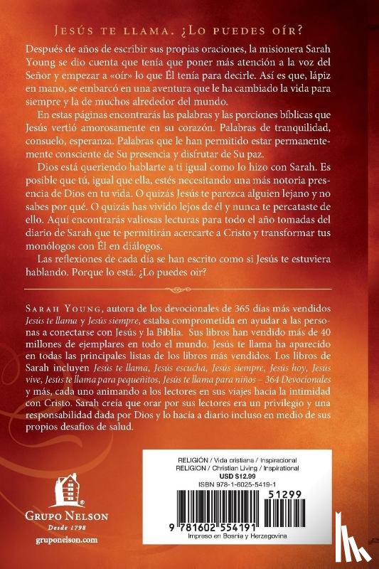 Young, Sarah - Jesus te llama