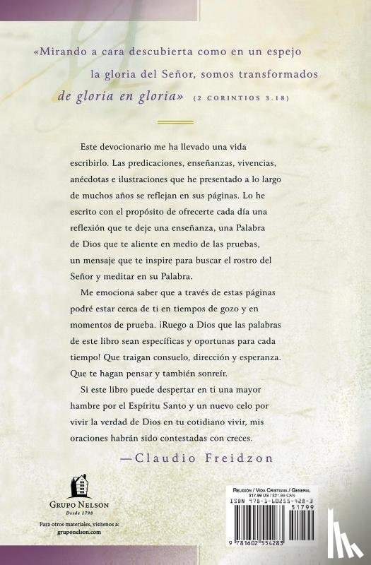 Freidzon, Claudio - De gloria en gloria