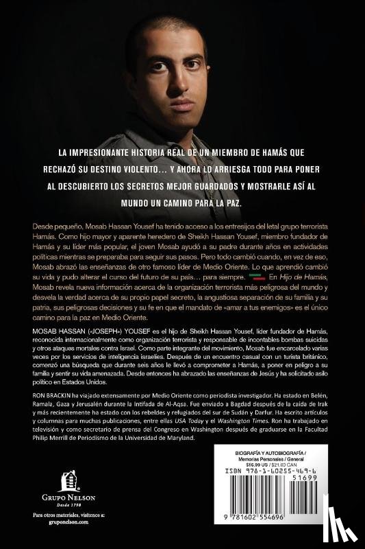 Yousef, Mosab Hassan, Brackin, Ron - Hijo de Hamas