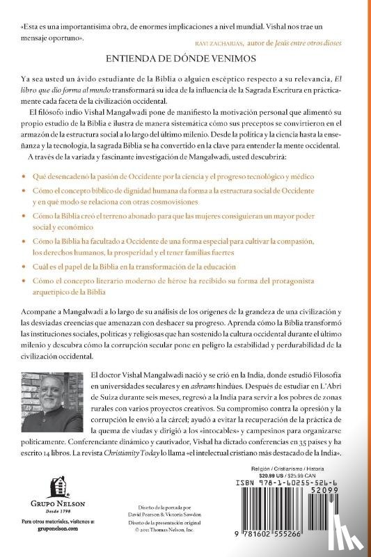 Mangalwadi, Vishal - El libro que dio forma al mundo