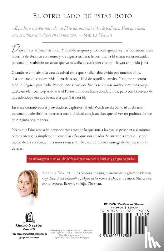 Walsh, Sheila - Dios ama a las personas rotas