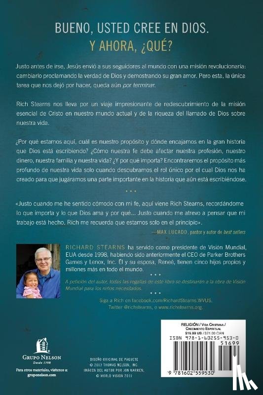 Richard Stearns - Por terminar