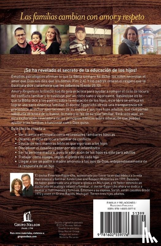 Eggerichs, Dr. Emerson - Amor y respeto en la familia