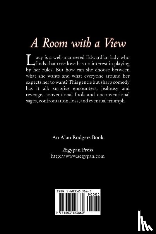 Forster, E. M. - A Room with a View by E.M. Forster, Fiction, Classics