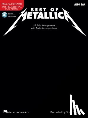 Metallica - Best of Metallica - Instrumental Solos for Alto Sax Book/Onl