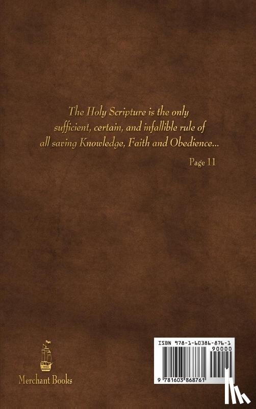 Various - The Baptist Confession of Faith 1689