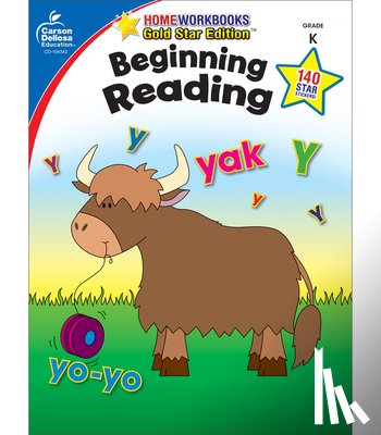 Carson Dellosa Education - Beginning Reading, Grade K: Gold Star Edition Volume 3