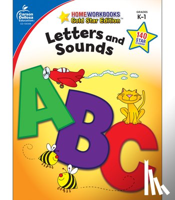 Carson Dellosa Education - Letters and Sounds, Grades K - 1: Gold Star Edition Volume 7