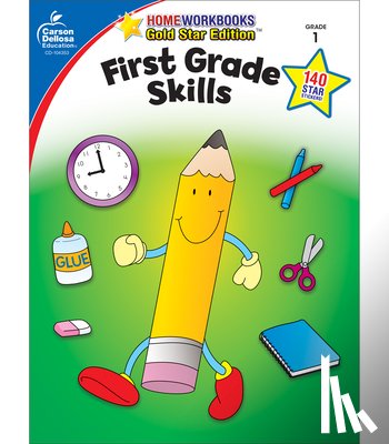 Carson Dellosa Education - First Grade Skills: Gold Star Edition Volume 4