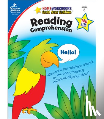 Carson Dellosa Education - Reading Comprehension, Grade 3: Gold Star Edition Volume 16