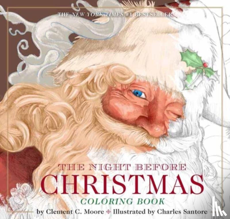 Clement Moore - The Night Before Christmas Coloring Book