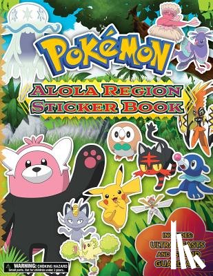 The Pokemon Company International - Pokemon Alola Region Sticker Book