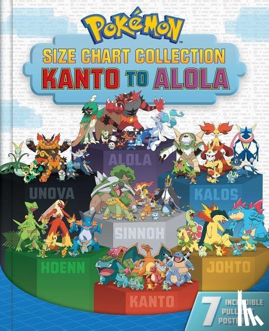 Pikachu Press - Pokemon Size Chart Collection: Kanto to Alola