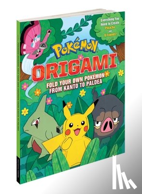 Pikachu Press - Pokémon Origami: Fold Your Own Pokémon from Kanto to Paldea: One Pokémon from Every Region!