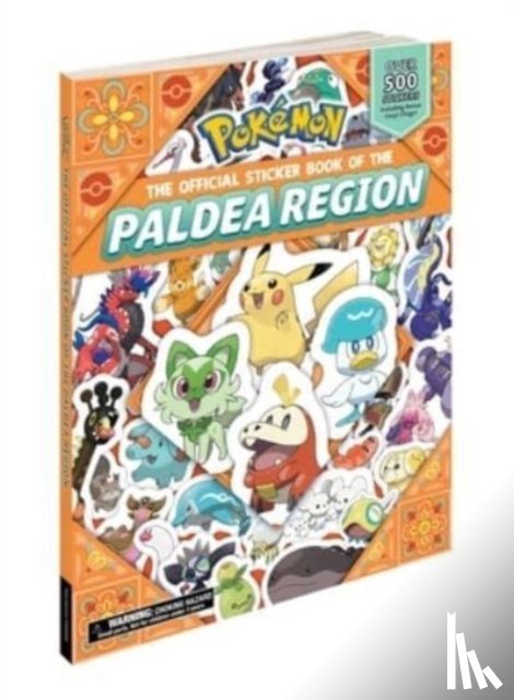 Pikachu Press - Pokemon the Official Sticker Book of the Paldea Region