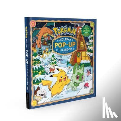 Pikachu Press - Pokémon Holiday Advent Pop-Up Tree Calendar: Come Join Pikachu and Its Friends as They Celebrate the Holidays by the Fire!