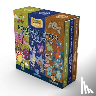 Pikachu Press - Pokémon Primers Type Box Set Collection, Volume 5: Bug, Dragon, Ground