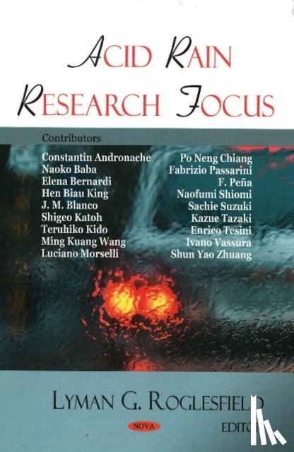 Roglesfield, Lyman G - Acid Rain Research Focus