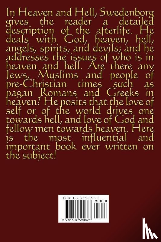 Swedenborg, Emanuel - Heaven and Hell