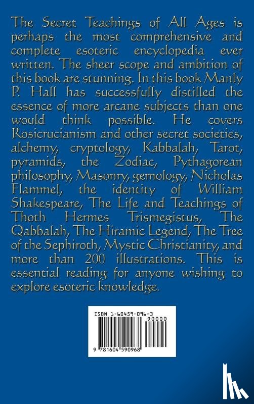Hall, Manly P - The Secret Teachings of All Ages