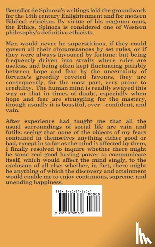 de Spinoza, Benedict, Spinoza, Benedictus de - The Benedict de Spinoza Reader