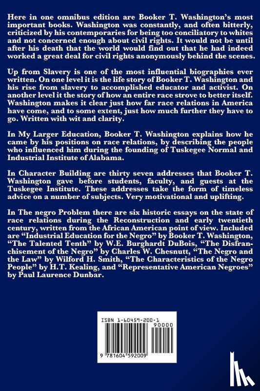 Washington, Booker T - The Booker T. Washington Reader (an African American Heritage Book)