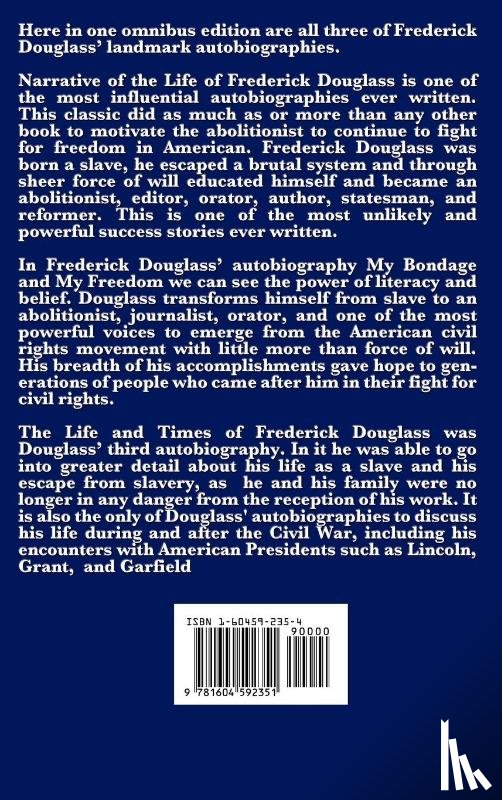 Douglass, Frederick - The Complete Autobiographies of Frederick Douglas (an African American Heritage Book)