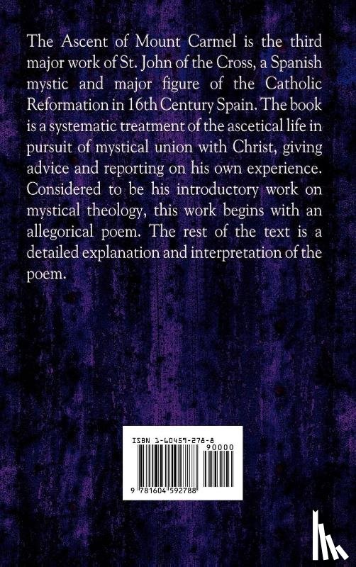 St John of the Cross, John Of the Cross, St John of the Cross - Ascent of Mount Carmel