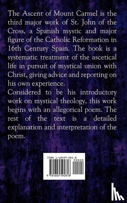 St John of the Cross, John Of the Cross, St John of the Cross - A Spiritual Canticle of the Soul and the Bridegroom Christ