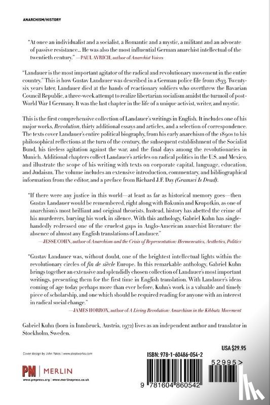Landauer, Gustav - Revolution and Other Writings
